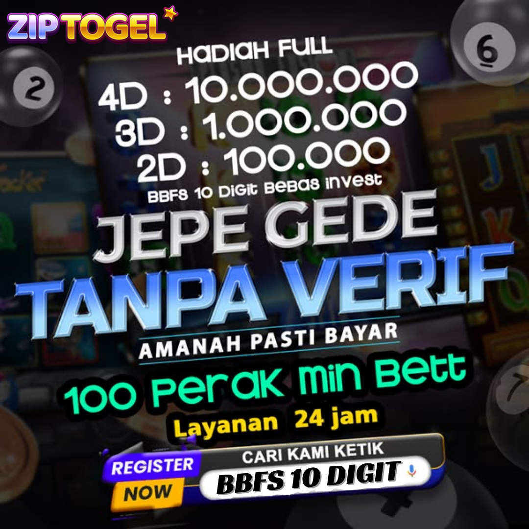 BBFS 10 Digit: Strategi Pemain Slot & Togel Buru Jackpot Besar